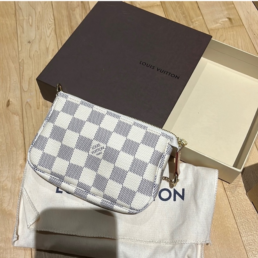 Louis Vuitton Damier
Azur Mini Pochette Accessoires pouch
